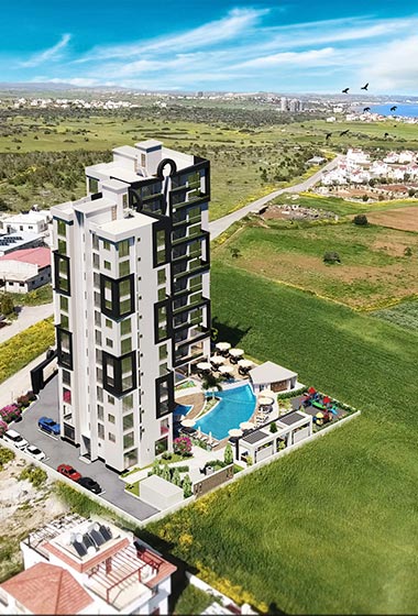 Квартира с 1 спальней Libra Towers